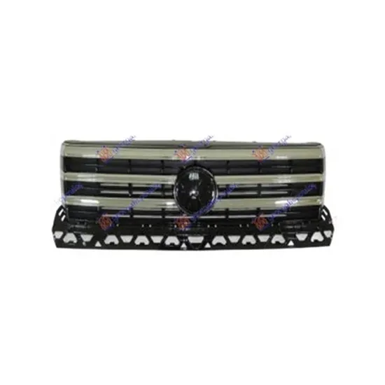 Grila Radiator VW CRAFTER 2 2016-> Grila radiator cromat/negru Perioada 2017 2018 2019 2020 2021 2022 2023