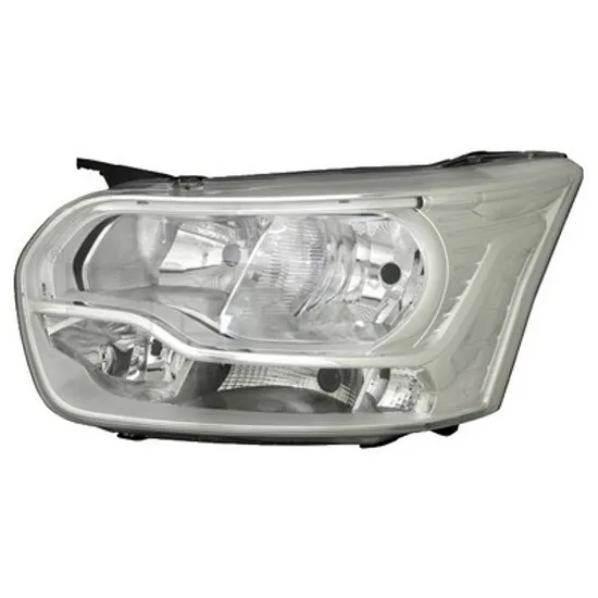 Faruri FORD TRANSIT 2019-> Far reglaj electric (H7/H15/H1/PY21cu LED) (E) (cu iluminare curbe) (cu motor) (DEPO) STANGA Perioada 2019 2020 2021 2022 2023 2024