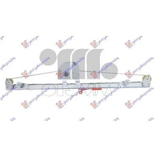 Macara Usa FORD TRANSIT CUSTOM 2012-> Macara usa fata electrica (fara motor) (EURO) stanga Perioada 2013 2014 2015 2016 2017 2018