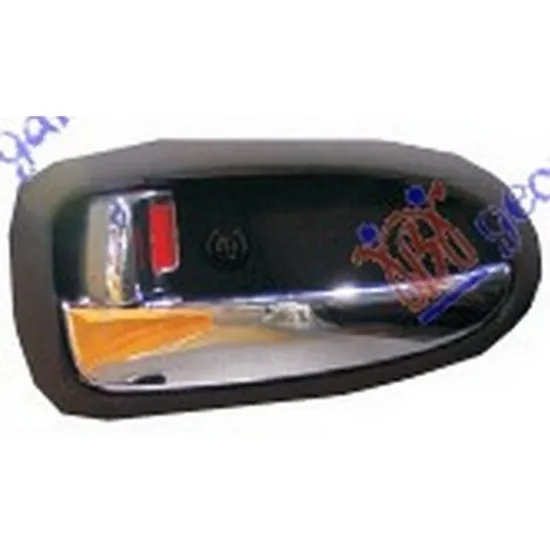 Maner Usa HYUNDAI MATRIX 2001-> Maner usa fata/spate interior cromat stanga Perioada 2001 2002 2003 2004 2005 2006 2007 2008 2009 2010