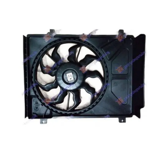 Ventilator Motor HYUNDAI i10 2007->2013 Electroventilator complet 1.2cc cu aer conditionat, Perioada 2007 2008 2009 2010 2011 2012 2013