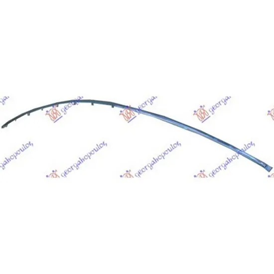 Bandou Bara spate MERCEDES E-CLASS W210 1995->2002 Ornament cromat bara spate ((W210) 06.99-12.01) Perioada 1999 2000 2001 2002