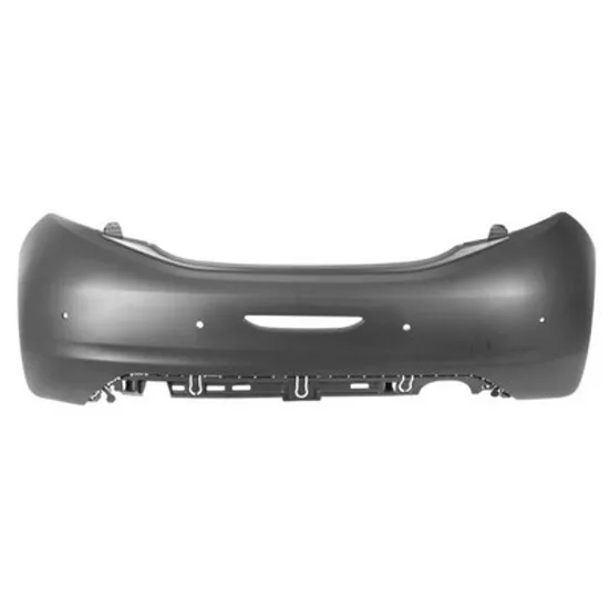 Bara Spate PEUGEOT 208 1 2012->2018 Bara spate pentru vopsit (cu 4 senzori parcare si suporti) Perioada 2012 2013 2014 2015