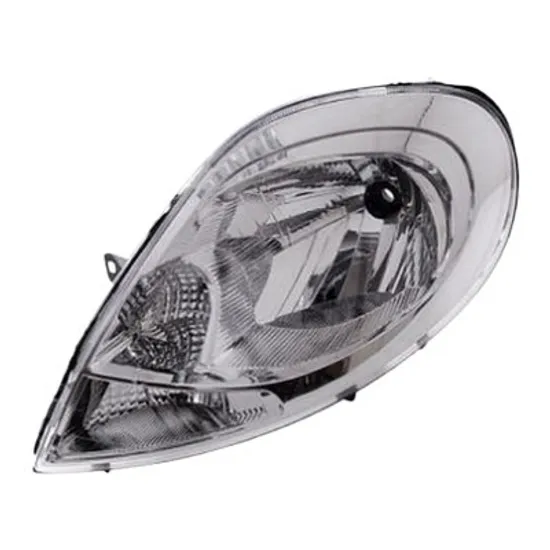 Far stanga OPEL VIVARO A 2001->2014 perioada 2001 2002 2003 2004 2005 2006 de la an de fabricatie 08/2006, fara motor reglaj, semnal transparent, cu reglaj electric, cu bec H4