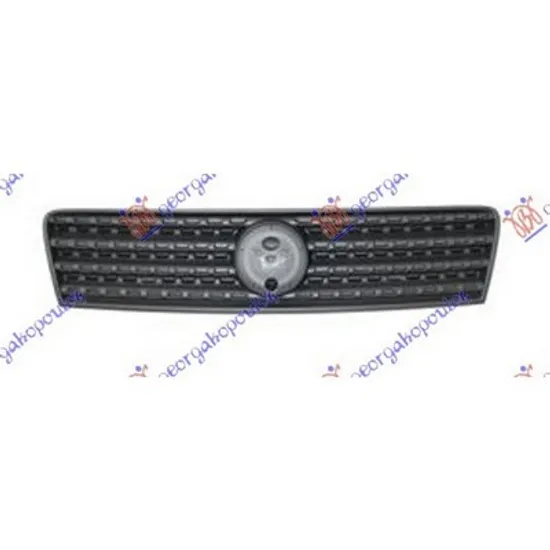 Grila radiator FIAT PUNTO 188 1999->2012 Grila fata negru Sporting/Hgt ->2007 Perioada 2003 2004 2005 2006 2007