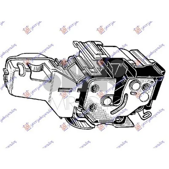 Broasca Usa ALFA ROMEO 159 2005->2011 Mecanism inchizator usa fata inchidere centralizata dreapta Perioada 2005 2006 2007 2008 2009 2010 2011