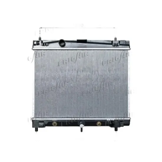 Radiator Motor TOYOTA YARIS 2005->2011 Radiator apa pentru 1,5i 16V VVTi CV automata 35x48 JAPAN Perioada 2005 2006 2007 2008 2009 2010