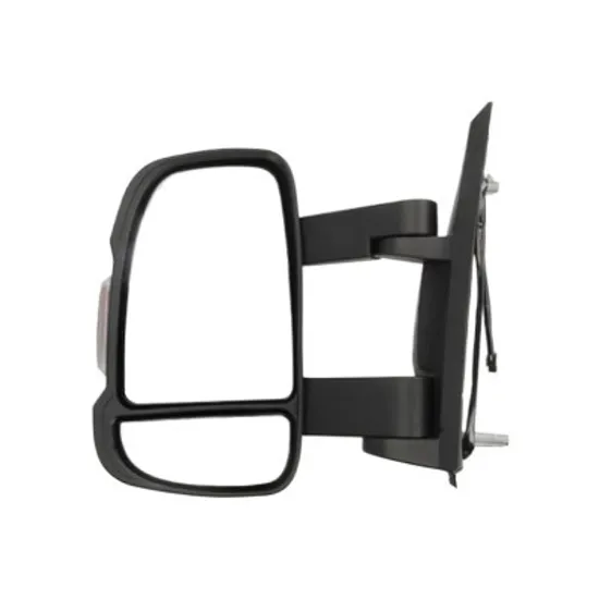Oglinda exterioara stanga PEUGEOT BOXER 2006-> perioada 2011 2012 2013 2014 2015 2016 , cu semnal, lungime cm 16, numar pini 8, lungime brat mediu, cu incalzire, pana la sarcina max 3500,