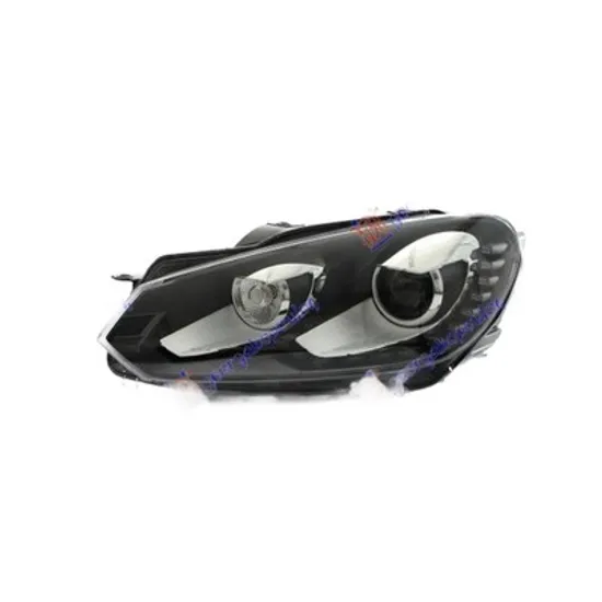 Faruri VW GOLF 6 Variant 2009->2014 Far BI-XENON functie cornering cu daylight LED HELLA stanga 2009->2014 Perioada 2007 2008 2009 2010 2011 2012 2013 2014