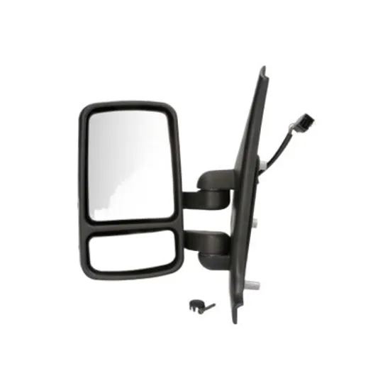 Oglinda exterioara stanga NISSAN INTERSTAR 2002->2006 perioada 2003 2004 2005 2006 2007 2008 brat oglinda scurt, cu incalzire