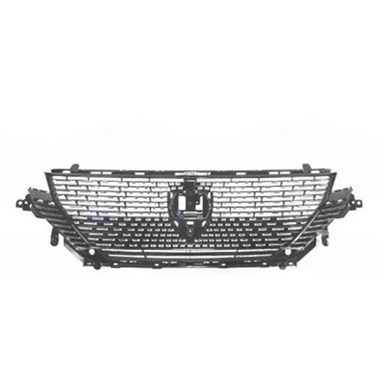 Grila Radiator PEUGEOT 308 3 2021-> Grila radiator neagra lucios cu ornament cromat (cu 2 senzori) Perioada 2021 2022 2023 2024 2025