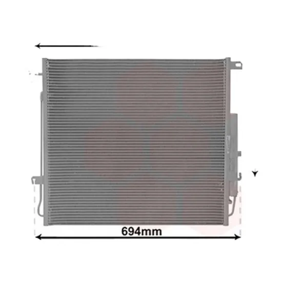 Radiator aer conditionat SEAT LEON 2012->, ATECA 2016->, LEON 2019->, ATECA 2020-> pentru 2.0 TDI, perioada 2012 2013 2014 2015 2016 2017 2018 2019 2020 2021 2022 2023 2024 2025