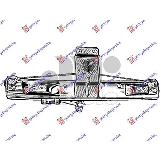 Macara Usa OPEL CORSA D 2006->2014 Macara geam usa fata dreapta pt 5 usi mecanica Perioada 2006 2007 2008 2009 2010 2011 2012 2013 2014
