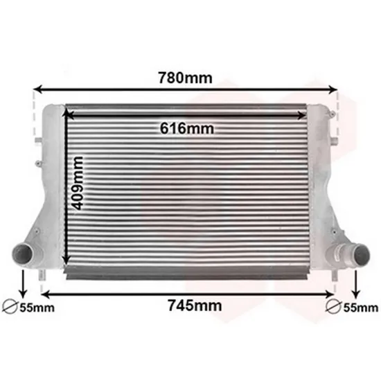 Intercooler AUDI A3 8P1 2003->2012 Radiator intercooler 2.0 S3 toate aluminiu 2003->2008 Perioada 2003 2004 2005 2006 2007 2008