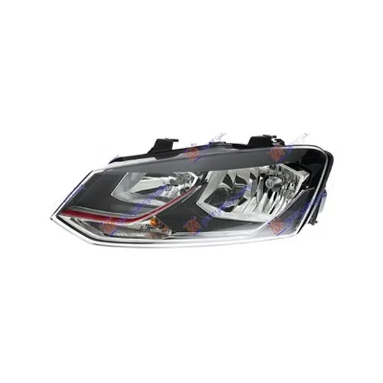 Faruri VW POLO 6R1 2009->2020 Far reglaj electric GTI HELLA stanga Perioada 2014 2015 2016 2017