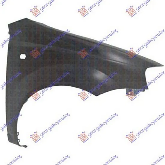 Aripa Fata CHEVROLET AVEO SEDAN T250 2005-> Aripa fata dreapta, cu loc ptr semnal pt hatchback (02.06-10.07) Perioada 2006 2007