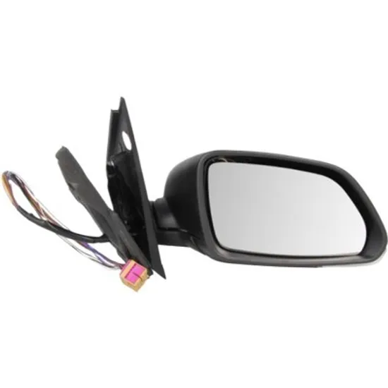 Oglinda exterioara dreapta VW POLO 9N 2001->2012 perioada 2001 2002 2003 2004 2005 2006 2007 2008 2009 de la an de fabricatie 05/2005, cu semnal, prevopsit grund, cu incalzire