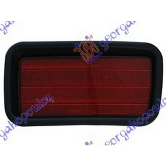 Reflector Spate MITSUBISHI PAJERO SPORT 1 1996->2012 Reflector bara spate ->2004 dreapta, Perioada 1997 1998 1999 2000 2001 2002 2003