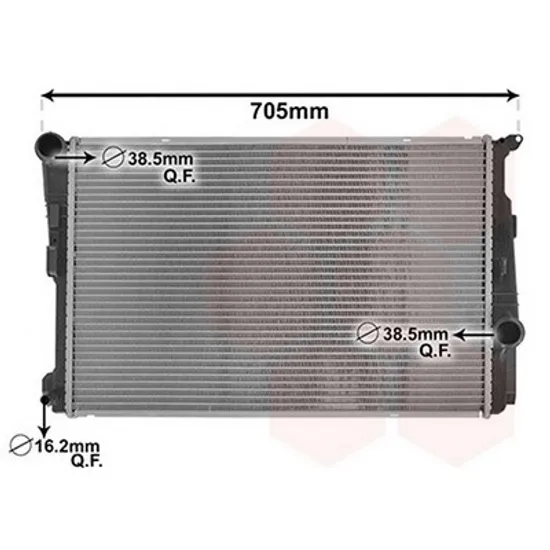 Radiator Motor BMW X4 F26 2014->2018 Radiator toate benzina/diesel manuala /automata 600x390x32 Perioada 2014 2015 2016 2017 2018