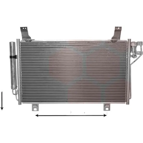 Radiator aer conditionat FIAT 500 C 2009-> 0.9 59KW 80CP , pentru motor 312 A5.000 perioada 2013 2014,2015,2016,2017 2018