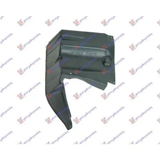 Scut Motor FIAT PUNTO EVO 199 2008-> Scut motor plastic dreapta, Perioada 2008 2009 2010 2011 2012