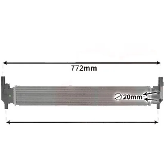 Radiator apa AUDI A1 8X1;8XK 2010->2018 1.4 TFSI 103KW 140CP , pentru motor CPTA perioada 2012 2013,2014 2015