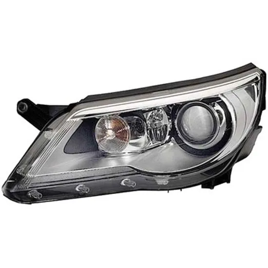 Faruri VW TIGUAN 5N 2007->2018 Far stanga Bi-Xenon adaptiv Perioada 2007 2008 2009 2010 2011 2012 2013 2014 2015
