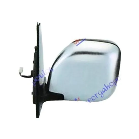 Oglinda MITSUBISHI PAJERO 3 1999->2007 Oglinda exterioara electrica cromat stanga Perioada 2000 2001 2002 2003 2004 2005 2006 2007
