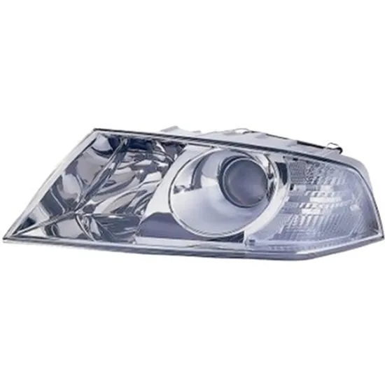 Far stanga SKODA OCTAVIA 2 2004->2013 perioada 2004 2005 2006 2007 2008 2009 2010 pana la an de fabricatie 02/2009, cu motor reglaj, fara unitate de control Xenon, cu xenon, cu reglaj distanta iluminare automat, cu bec D1S/H1