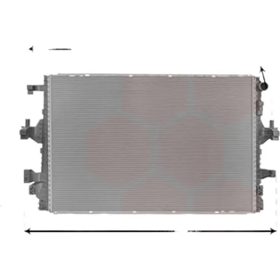 Radiator apa VW CARAVELLE 6 2015-> 2.0 TDI 4motion 110KW 150CP , pentru motor CXFA, CXHA perioada 2015 2016,2017,2018,2019 2020