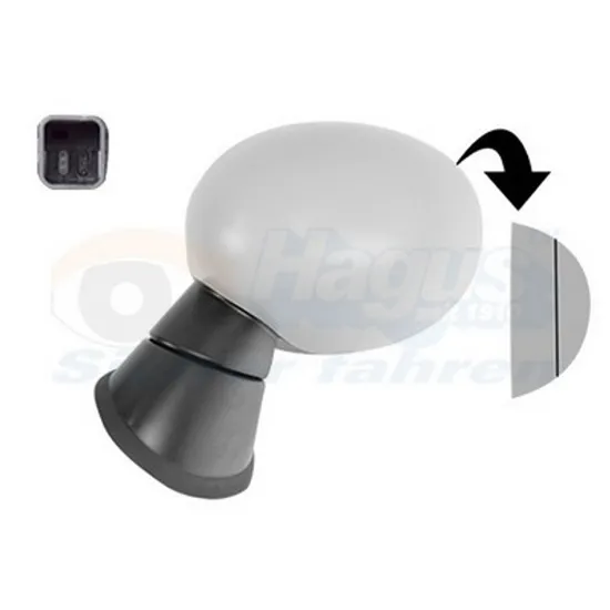 Oglinda MINI COUNTRYMAN F60 2016-> Oglinda exterioara electrica cu incalzire pentru vopsit 5 PIN stanga Perioada 2016 2017 2018 2019 2020 2021 2022