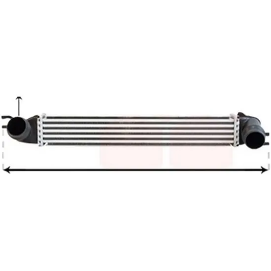 Intercooler MINI CLUBMAN R55 2007->2014 Cooper SD 105KW 143CP , pentru motor N47 C20 A perioada 2011 2012,2013 2014