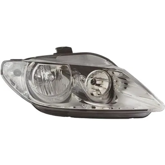 Far dreapta SEAT EXEO 2008->2013 perioada 2009 2010 fara motor reglaj, semnal transparent, cu reglaj electric, cu bec H7/H1