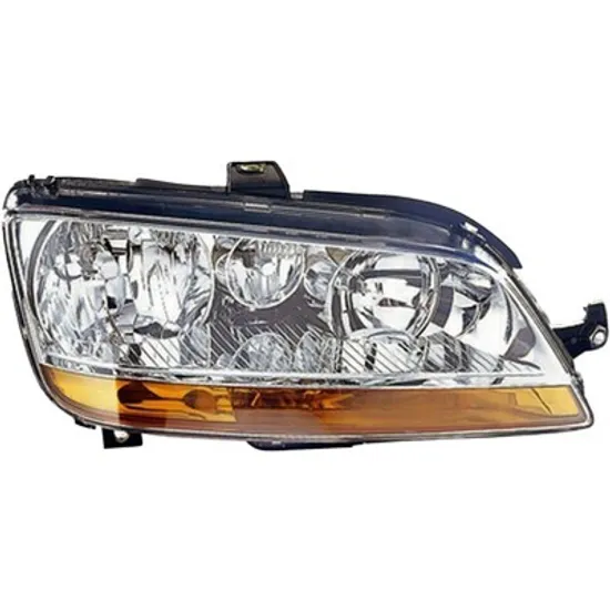 Far dreapta FIAT MULTIPLA 1999-> perioada 1999 2000 2001 2002 2003 2004 2005 2006 2007 2008 2009 2010 de la an de fabricatie 09/2004, pana la an de fabricatie 11/2005, cu motor reglaj, semnal galben, cu reglaj electric, fara proiector, cu bec H1/H7