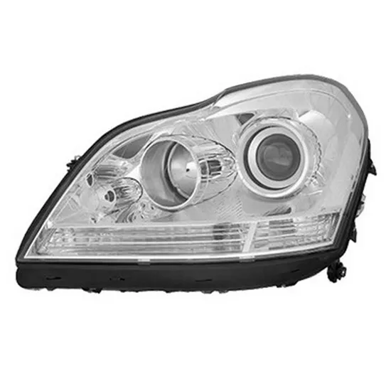 Far stanga MERCEDES GL-CLASS X164 2006->2012 perioada 2010 2011 2012 fara motor reglaj, cu reglaj electric, cu bec H7/H7