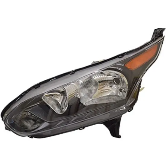 Far stanga FORD TOURNEO CONNECT 2013->2022 perioada 2013 2014 2015 2016 2017 2018 de la an de fabricatie 2015, pana la an de fabricatie 2018, cu motor reglaj, fumuriu, cu lumina de zi, cu bec H15, cu bec H7