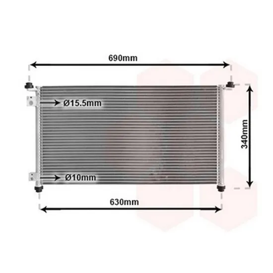 Radiator Aer Conditionat HONDA CIVIC 7 2000->2005 Radiator aer conditionat (60.5x32.5) TYPE R Perioada 1999 2000 2001 2002 2003 2004 2005 2006