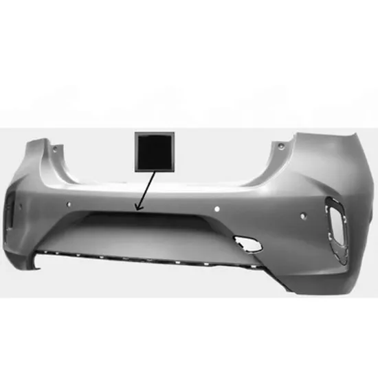 Bara Spate OPEL CORSA F 2019-> Bara spate pentru vopsit GS-LINE (cu 4 senzori parcare si camera) Perioada 2019 2020 2021 2022 2023