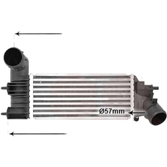 Intercooler PEUGEOT 607 2000->2010 pentru 2.0 HDI, perioada 2000 2001 2002 2003 2004 2005