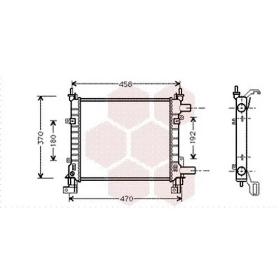 Radiator Motor FORD KA 1996->2008 Radiator benzina +AC 38x36 BEHR Perioada 1996 1997 1998 1999 2000 2001 2002 2003 2004 2005 2006 2007 2008