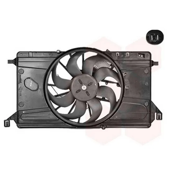 Ventilator Motor FORD FOCUS 2 2004->2013 Electroventilator complet 1,4-1,6L benzina cu aer conditonat Perioada 2004 2005 2006 2007 2008 2009 2010