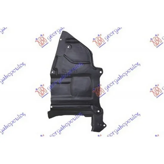 Scut Motor NISSAN ALMERA 2 2001->2006 Scut motor PLASTIC DIESEL stanga Perioada 2000 2001 2002 2003 2004 2005 2006