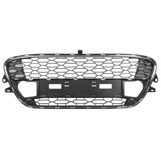 Grila Bara CITROEN C3 2 2009->2016 Grila bara fata fara bandou cu ornament cromat 2010->2013 Perioada 2010 2011 2012 2013