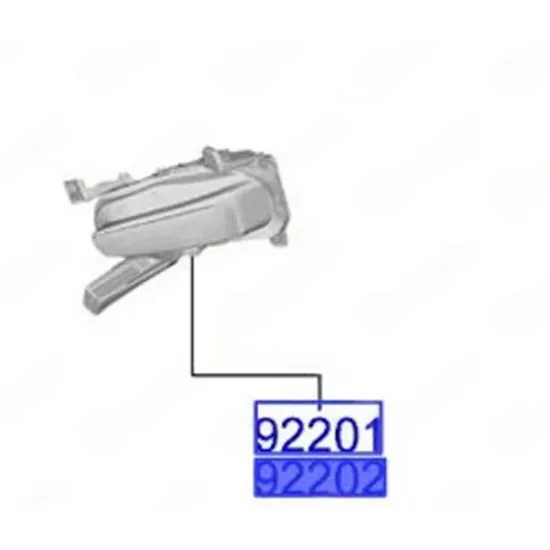 Proiector KIA XCEED 2019-> Proiector (O) STANGA Perioada 2019 2020 2021 2022