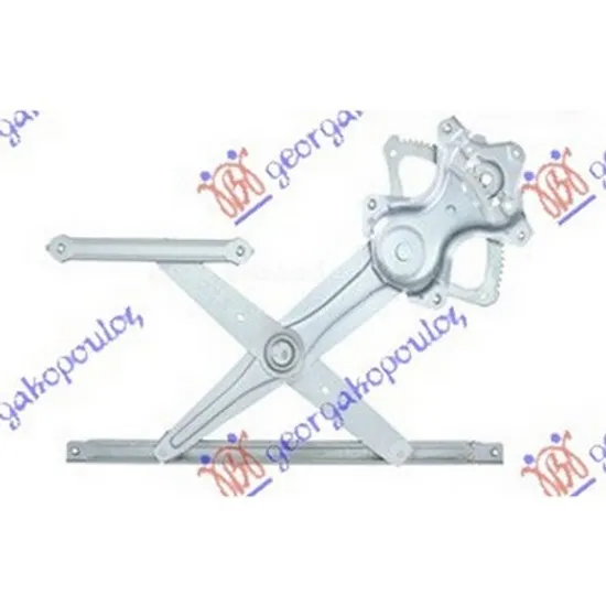 Macara Usa TOYOTA COROLLA E15 2006->2014 Macara usa fata reglaj electric fara motor JAP stanga, Perioada 2006 2007 2008 2009 2010 2011 2012