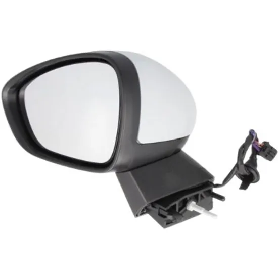 Oglinda exterioara stanga CITROEN C4 2 B7 2009->, DS4 2011->2015 perioada 2009 2010 2011 2012 2013 2014 2015 2016 pana la an de fabricatie 2015, semnal alb, cu incalzire, numar pini 7, cu semnal cu semnal, prevopsit grund,