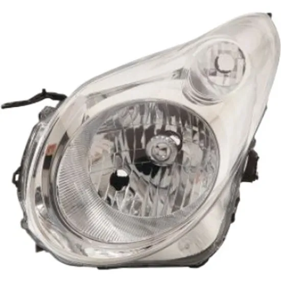 Far dreapta SUZUKI ALTO 6 2009->2014 perioada 2009 2010 2011 2012 2013 2014 fara motor reglaj, semnal transparent, cu reglaj electric, cu bec H4