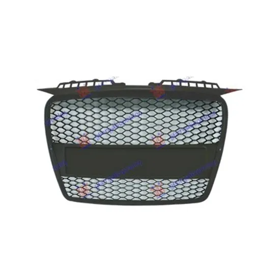 Grila Radiator AUDI A3 8P1 2003->2012 Grila radiator (RS LOOK) neagra, 2003->2008 Perioada 2003 2004 2005 2006 2007 2008,