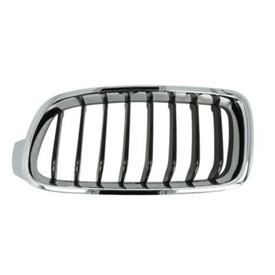 Grila Radiator BMW 3 F30 2011->2018 Grila radiator stanga negru/crom Sport Perioada 2011 2012 2013 2014 2015 2016 2017