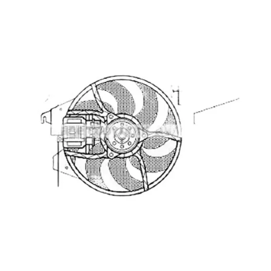 Ventilator motor FORD MONDEO 3 2000->2007 pentru 2.5 V6 24V, perioada 2000 2001 2002 2003 2004 2005 2006 2007